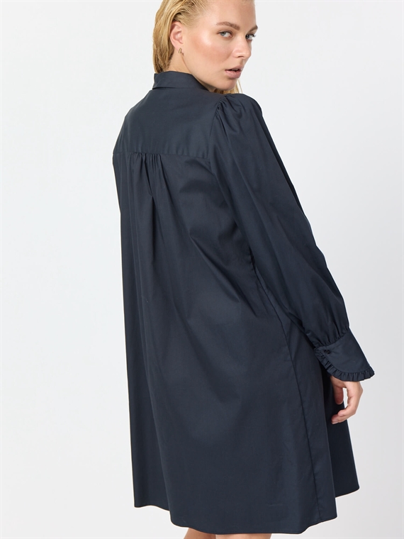 Levete Room LR-ISLA SOLID 97 Kjole, Dark Navy